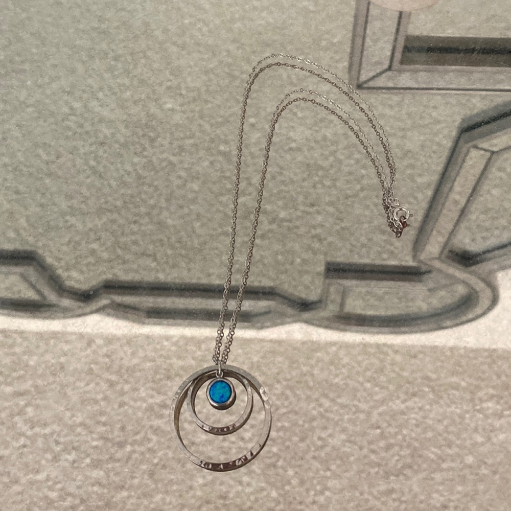 Silver necklace